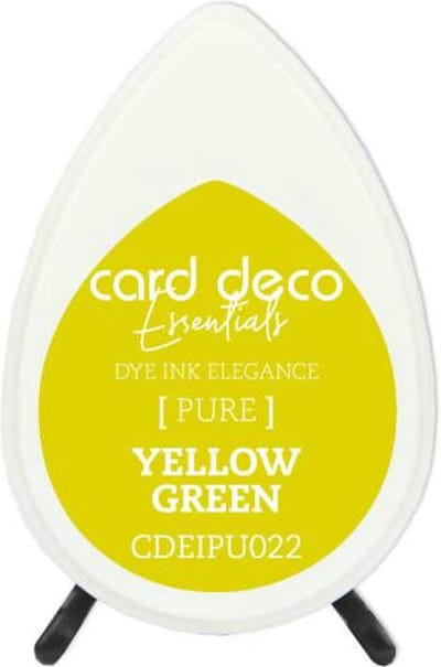 Card Deco Essentials Pure Dye Ink Yellow Green