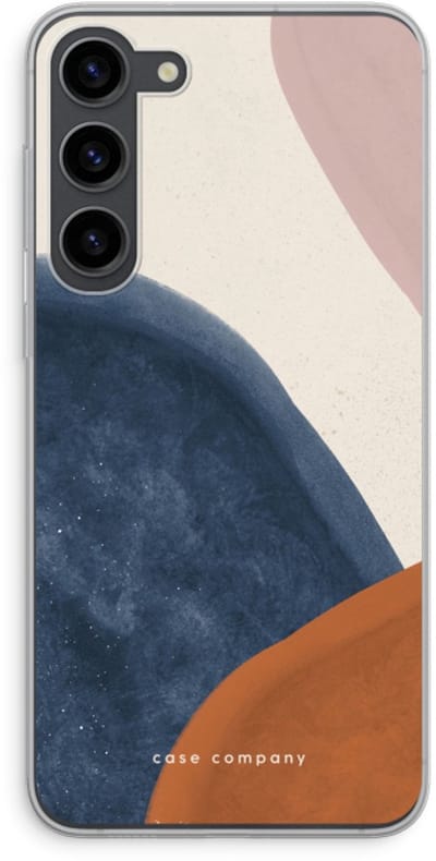 Case Company® - Hoesje geschikt voor Samsung Galaxy S23 Plus hoesje - Geo #1 - Soft Cover Telefoonhoesje - Bescherming aan alle Kanten en Schermrand
