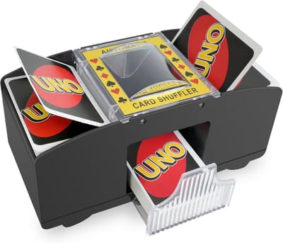 Automatische Kaartenschudmachine voor 1-2 Decks - Ideaal voor Poker, Blackjack en UNO