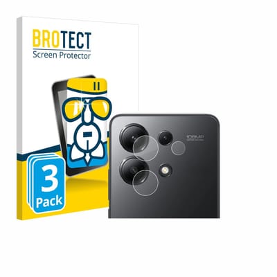 Screenprotector 3 Stuks voor Xiaomi Redmi Note 13 5G (ALLEEN Camera Lens) Beschermglas transparant
