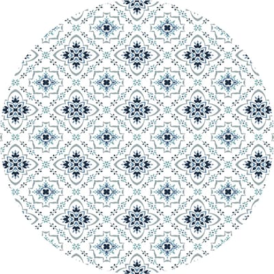 Vinyl | Vloerkleed vinyl rond | 3 | 95 cm Rond