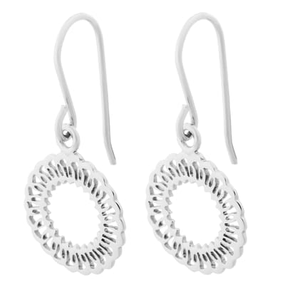 Orphelia 'Amada' Vrouwen 925 Sterling Zilveren Oorbellen - Zilver ZO-7075