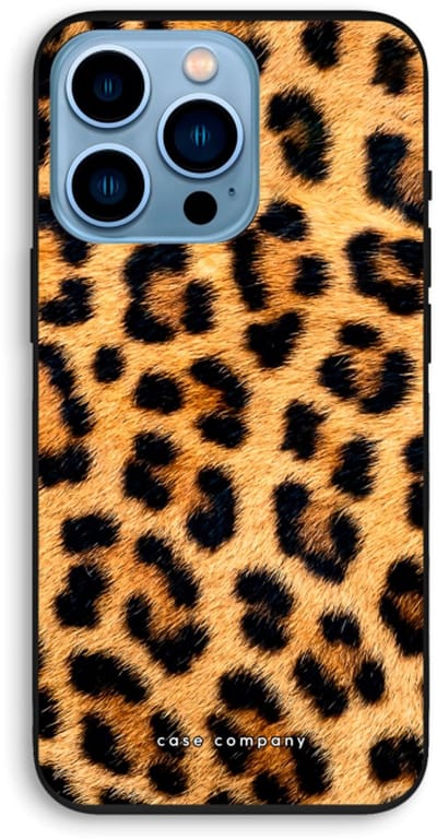 Case Company® - Hoesje geschikt voor iPhone 13 Pro hoesje - Luipaard - Biologisch Afbreekbaar Telefoonhoesje - Bescherming alle Kanten en Schermrand