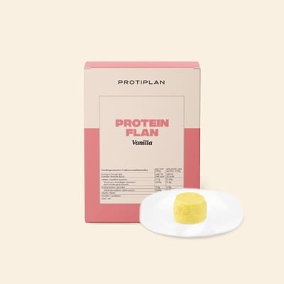 Protiplan - Vanille Flan - 7 x 23,5 g - Koolhydraatarm dessert - Low carb snack
