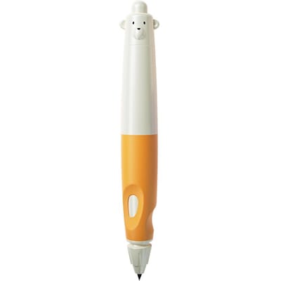 NBX – crayon d'écriture manuscrite, mine de 2mm, Correction automatique, poignée ininterrompue, antidérapante orange