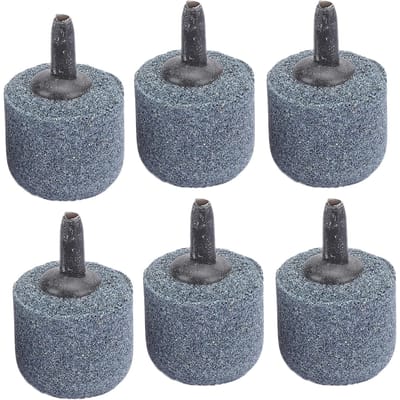 30PCS Grès Noir Aquarium Pompe à Oxygène Aération Pierre à Air Aquarium Pierres à Bulles Accessoire gray