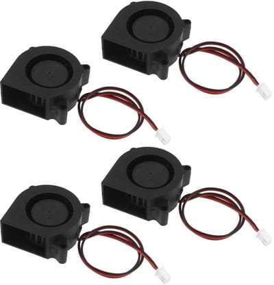 Dailygoody - 4 x Ventilator - 12V Koelventilator - Snelle en efficiënte koeling - 4020 Formaat - Plug-and-Play - Geschikt voor 3D-printers - Duurzaam