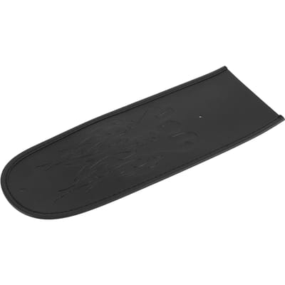 Protection de garde-boue décorative en cuir synthétique pour moto, compatible avec XL 883 1200 48, noir noir