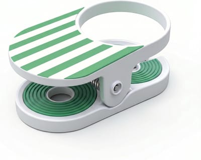 Daity 1 stuk - Universele clip-on bekerhouder – Draagbare, antislip drankhouder – Multifunctionele bevestiging voor tafels, buiten en stoelleuningen
