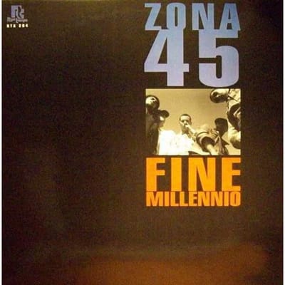 12-inch Plaat ZONA 45 - Fine Millennio RTX204 Right Tempo 1995 Italië Rap & Hip-Hop/R&B Gebruikt