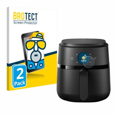 BROTECT - Screenprotector voor Philips Airfryer 2000 Gen 2 4,2L - Folie Beschermfolie matte 2 Stuks