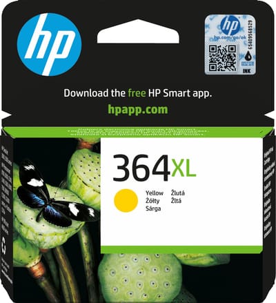 HP - CB325EE - 364XL - Inktcartridge geel