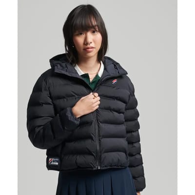 Superdry Code All Seasons Padded Jas Zwart XL Vrouw