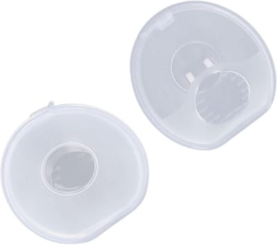 Draagbare Melkcollector met Lekbescherming - 2-delige Borstvoeding Set voor Pasgeborenen met Comfort en Gebruiksgemak