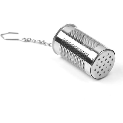 1PC Thee-infuser voor kruidenzakjes Roestvrij staal Thee-zeef Infusor Theepot Servies Service Kruidenfilter Gereedschap Theeservies Thee-zeef white