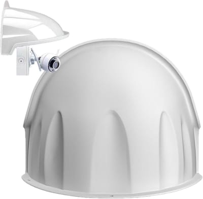 Camera Zonnescherm - Regenhoes Camera - Camera Beschermen - Weerbestendig ABS - 30 x 24 x 3 cm - Wit