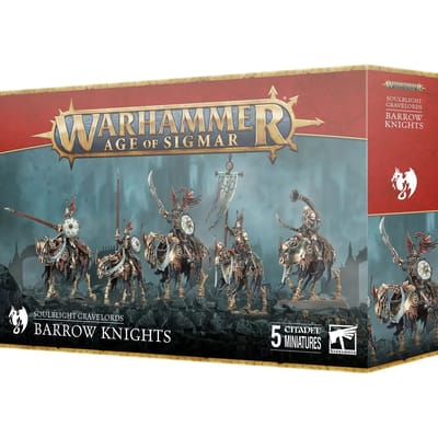 Beeldje Games Workshop Warhammer AoS - Soulblight Gravelords Chevaliers des Tertres