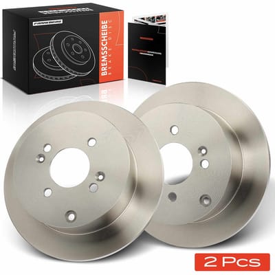 Frankberg 2x Remschijven Achteras voor Hyundai Accent III Sedan Getz i