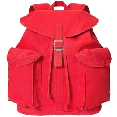 Polo Ralph Lauren Kleurrijke Iconische Pony Geborduurde Katoenen Rugzak Unisex rugzak 4059458810001 Basic Set (Bag+Dust Bag) red