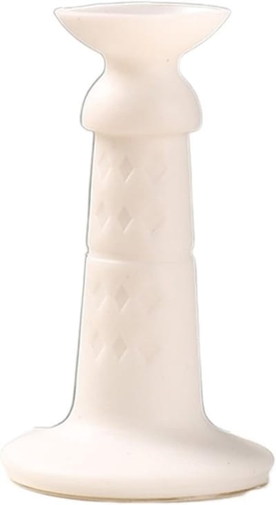 Deurstoppers - Deurvangers Muur - Vloer Beschermen - Zelfklevend - 9 x 55 cm - Wit