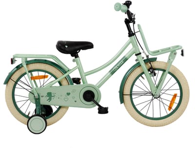 2Cycle Cupido 16 inch (4 tot 6 jaar) voor meisjes mintgroen
