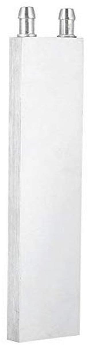Aluminium koelblok voor waterkoeling CPU - Vacuüm gesoldeerd koellichaam 40x200mm