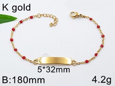 Armband 4847 GRATIS -graveren met naam-(Lees beschrijving aub)