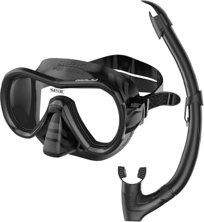 Giglio snorkelset met duikmasker en snorkelt met waterafvoerventiel voor volwassenen en kinderen