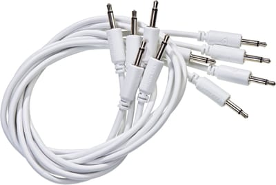 Black Market Modular Patch Cables 250mm White (5-Pack) - Patchkabel