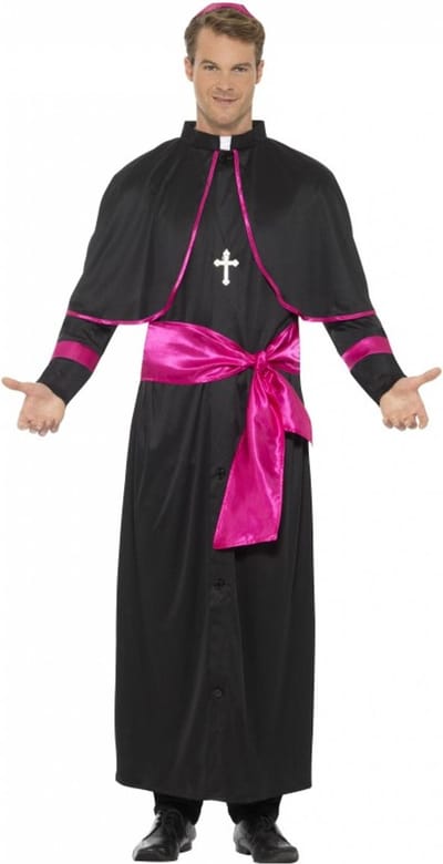 Smiffys - Cardinal Kostuum - M - Zwart