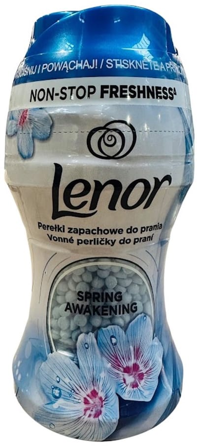 Lenor Geurbooster Spring Awakening – Frisse Wasgeurkorrels – Langdurige Frisheid – Natuurlijke & Schone Geur – 10 Wasbeurten – 140 g