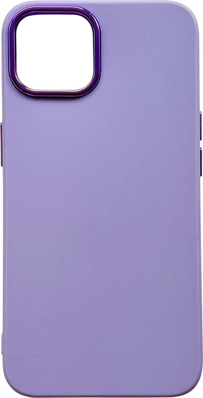 Casemania Hoesje Geschikt voor Apple iPhone 14 - Paars - Shockproof Siliconen Back Cover