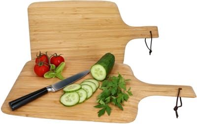 Set van 2 Binny bamboe snijplanken 46x23x1,5cm - 24501352