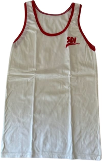 SDI - workout top - boksen - maat M - wit