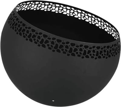Esschert - Design - Vuurplaats - bolvormig - spikkels - zwart