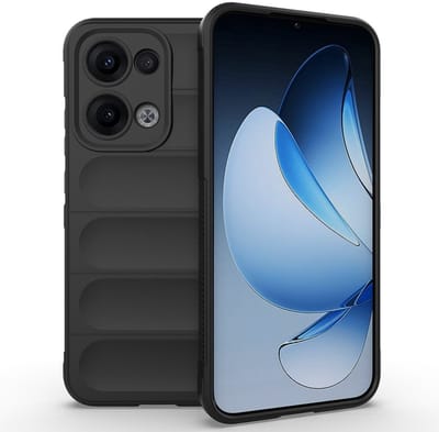 Coverup Hoesje - Geschikt voor OPPO Reno13 5G Hoesje - Coverup Hands-On Rugged Back Cover - Zwart