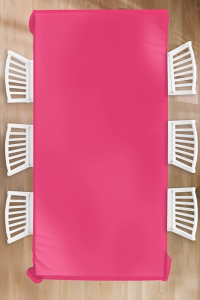 Tafelkleed - Tafellaken - 150x300 cm - Karmijn - Kleuren - Palet - Roze - Binnen en Buiten