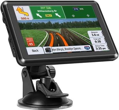 5" 8GB+128MB GPS-navigatieapparaat met auto-vrachtwagennavigatie, 12,7 cm GPS-navigator met 8GB geheugen en autonavigatie (Europees)