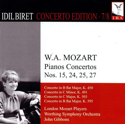 Idil Biret, London Mozart Players, Worthing Symphony Orchestra, John Gibbons - Mozart: Piano Concertos Nos. 15, 24, 25, 27 (2 CD)