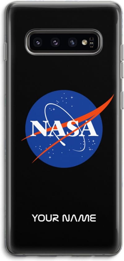 Gepersonaliseerd - Case Company® - Hoesje geschikt voor Samsung Galaxy S10 4G hoesje - NASA - Soft Cover Telefoonhoesje - Bescherming aan alle Kanten en Schermrand