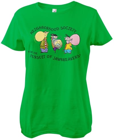 Cartoon Network Dames-T-shirt Ed, Edd n Eddy Neighborhood Society Girly WB-5-EEE003-DTF922