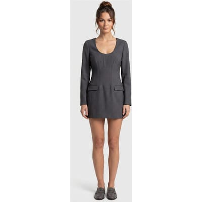 & Other Stories Addy Dress Grey Maat: 34 | Mini Jurken Outlet | Dames | Grijs