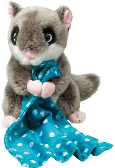Heunec knuffel Siebenschläfer pluche 21cm kindvriendelijk speelgoed.