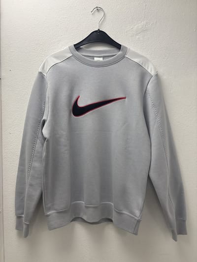 Nike Sportswear - Crewneck Fleece BB - (Grijs) - Maat XXL