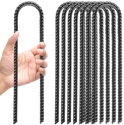 Grondankers set van 8 stuks voor trampoline en tenten, stormbestendige haringen, 30 cm lang