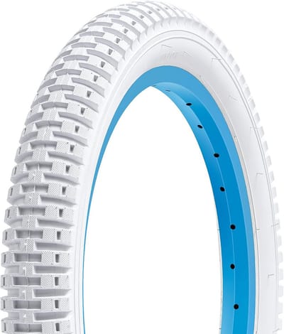 Witte Fietsband 14 Inch (14x1.95/14x2.0) voor Kinderfiets, Stadsfiets en Kruiwagen