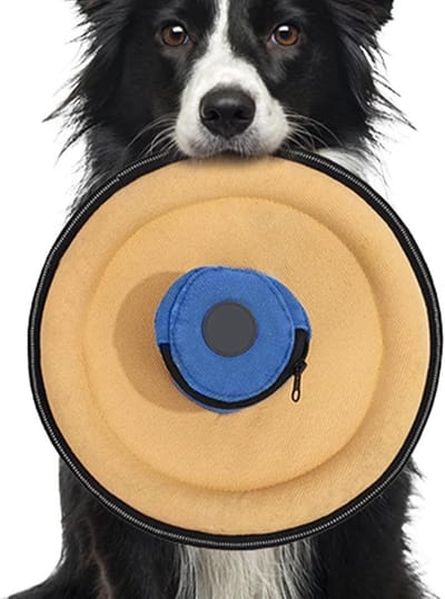 Hondenvliegende schijf - Honden frisbee canvas - Hond trainen buiten - Met snackzakje - Niet gespecificeerd - Niet gespecificeerd