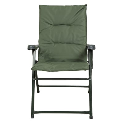 Mountain Warehouse Gewatteerde vouwstoel (Kaki Groen)
