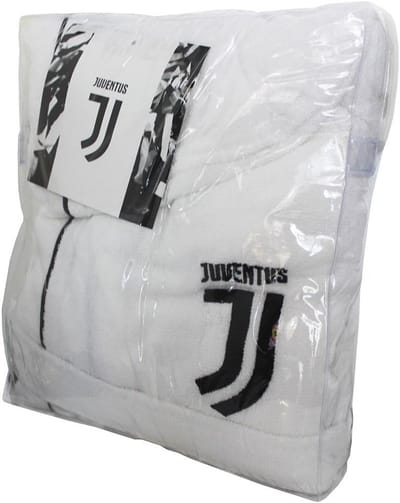 Luxe FC Juventus Badjas met Capuchon voor Heren - 100% Katoen