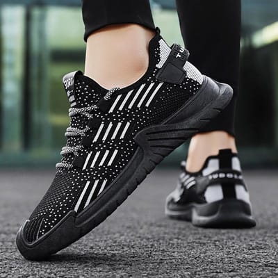 Lente nieuwe sportschoenen heren speciale hardloopschoenen heren casual schoenen vetersluiting ademend enkele schoenen veelzijdige schoenen 44 gray